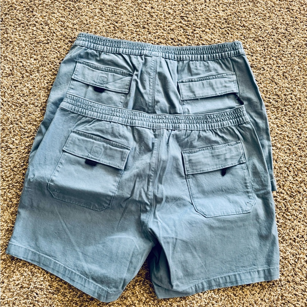 Men's Blue Casual Shorts